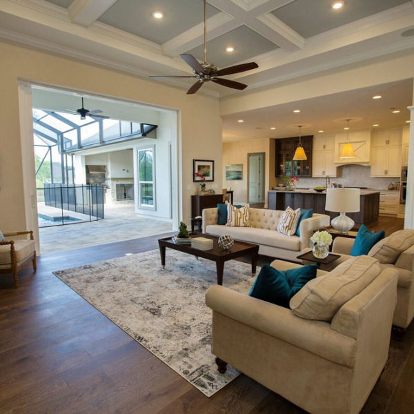 Home Builder Gainesville FL familyroom